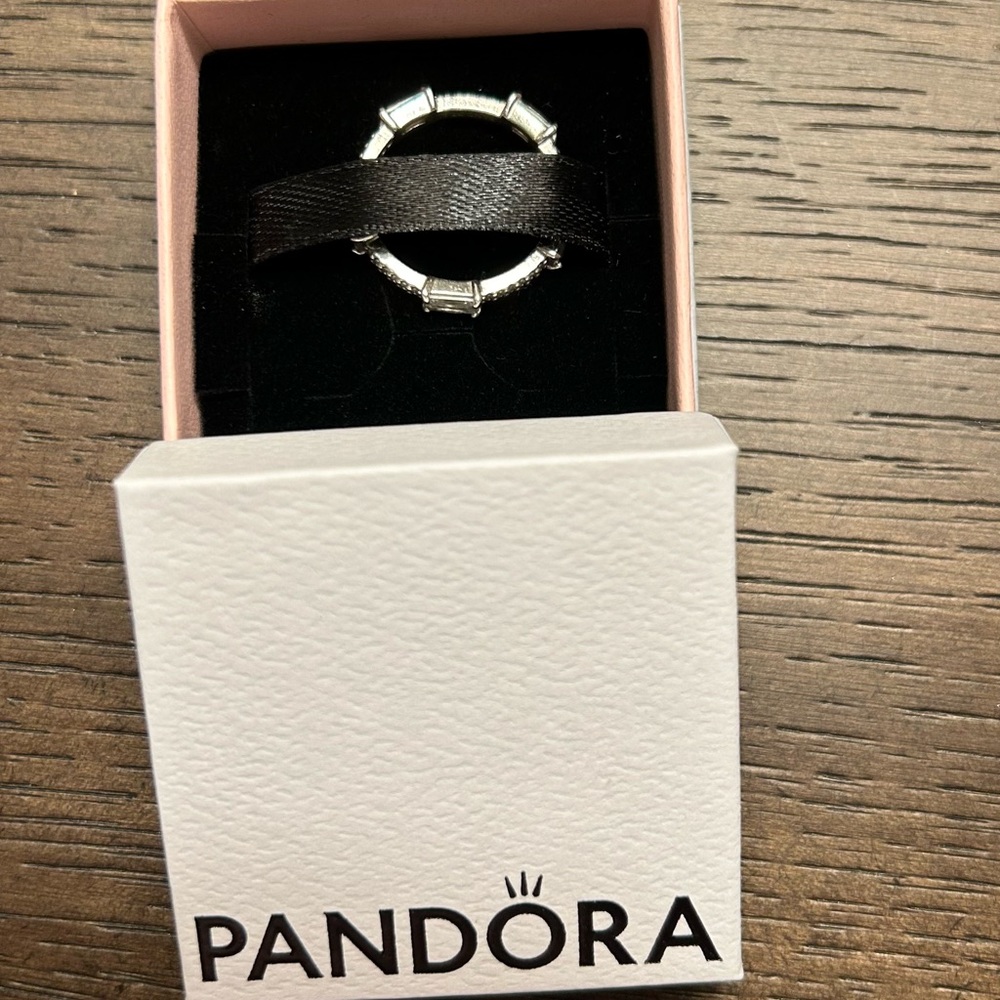 Pandora Rectangular Bars Ring. Brand New! - image 3
